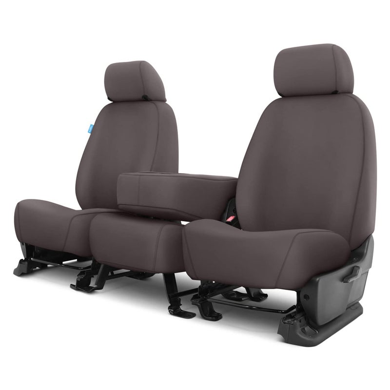 Covercraft Polycotton Seat Saver Custom Seat Covers, Grey - Image 1